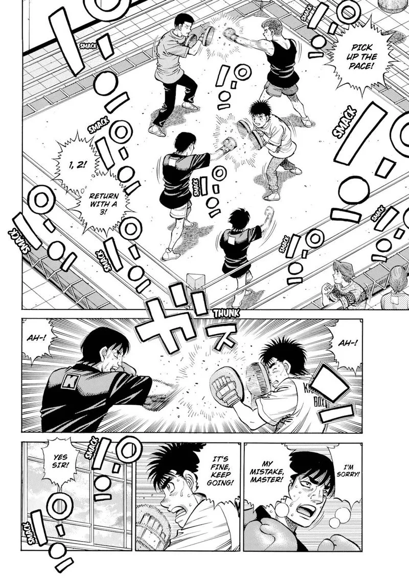 Hajime no Ippo Chapter 1350 page 2