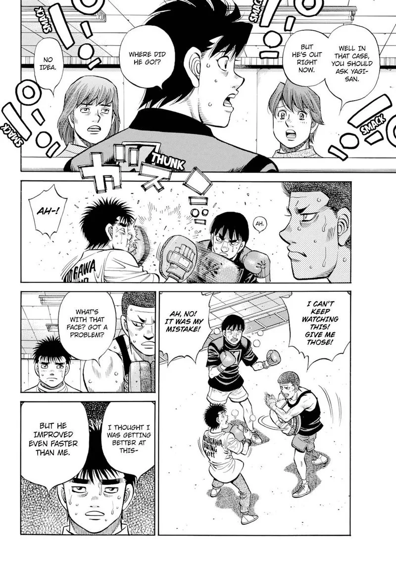 Hajime no Ippo Chapter 1350 page 4