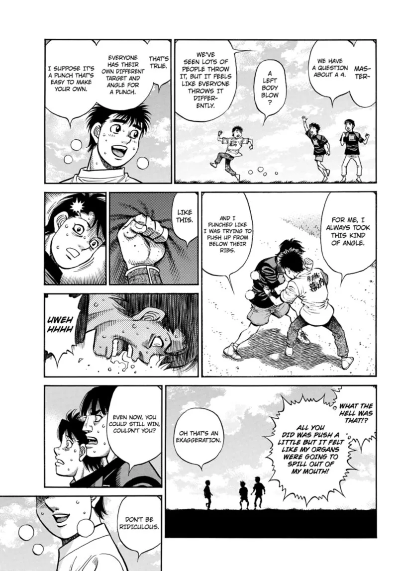 Hajime no Ippo Chapter 1351 page 17