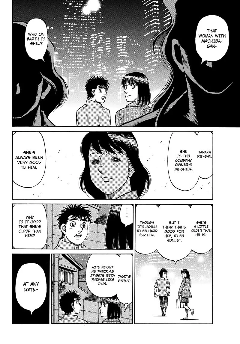 Hajime no Ippo Chapter 1353 page 1