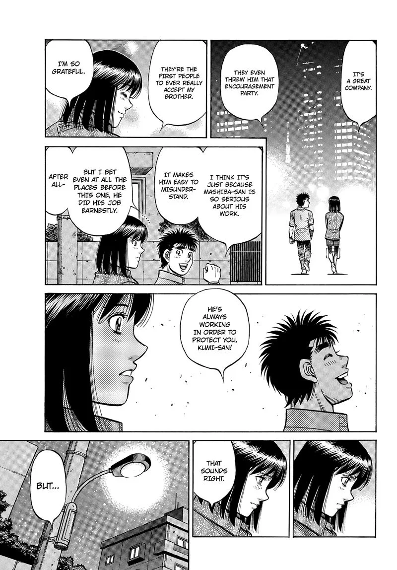 Hajime no Ippo Chapter 1353 page 3