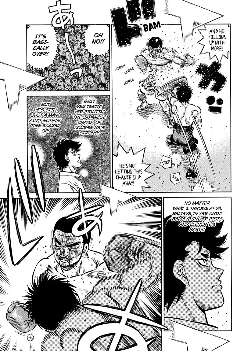 Hajime no Ippo Chapter 1355 page 3