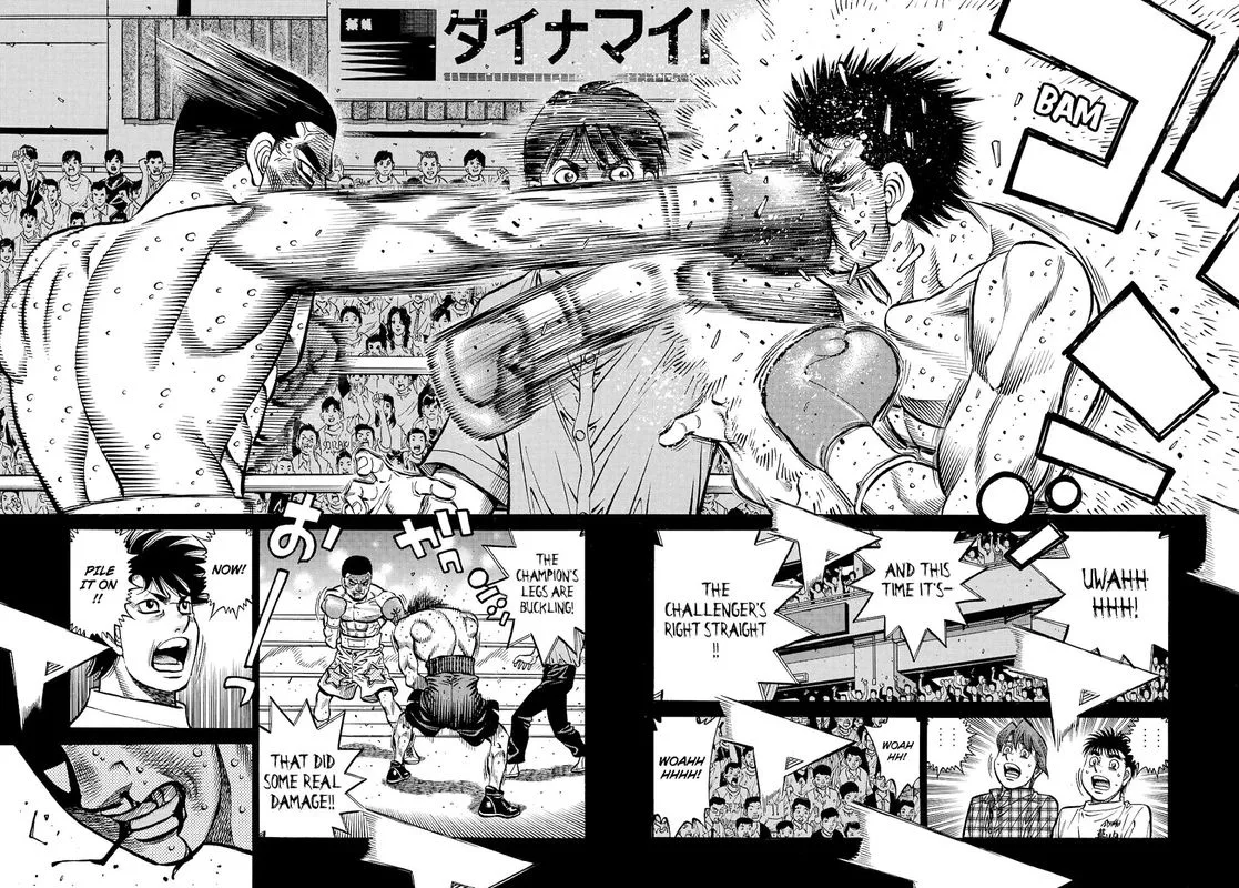 Hajime no Ippo Chapter 1355 page 4