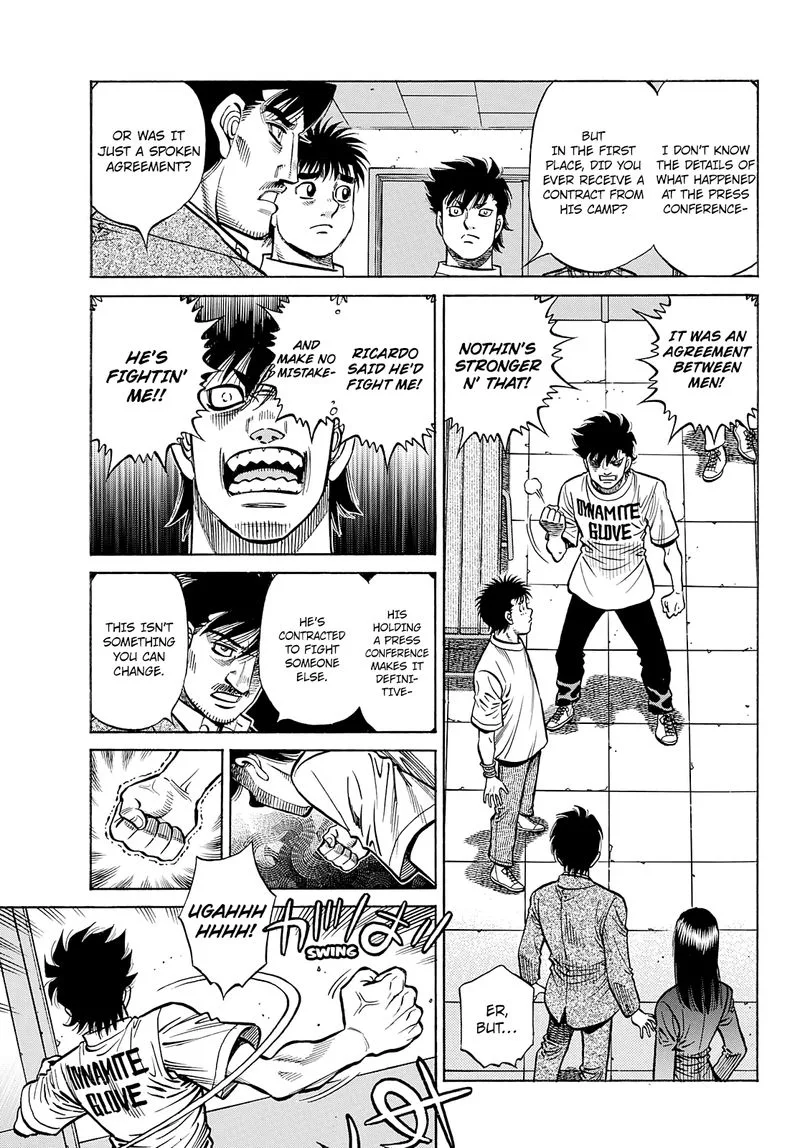 Hajime no Ippo Chapter 1358 page 3