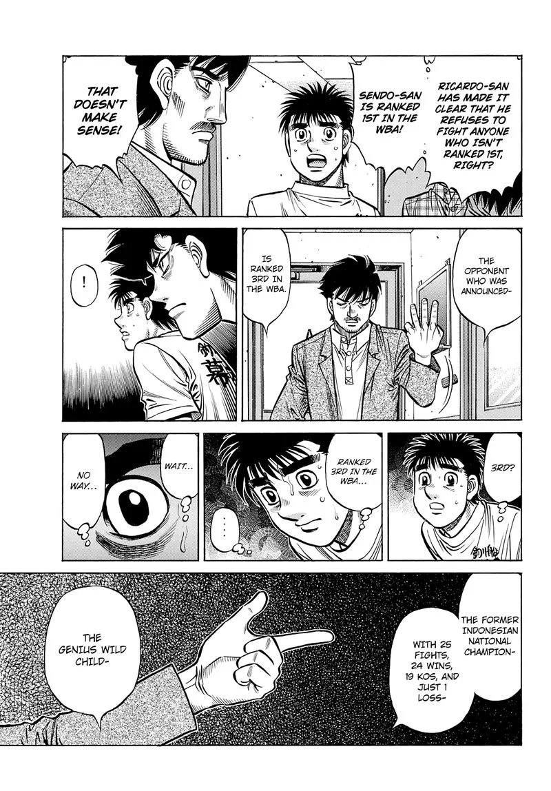 Hajime no Ippo Chapter 1358 page 5