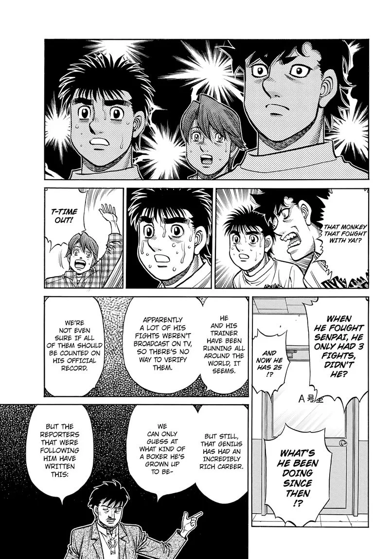 Hajime no Ippo Chapter 1358 page 7