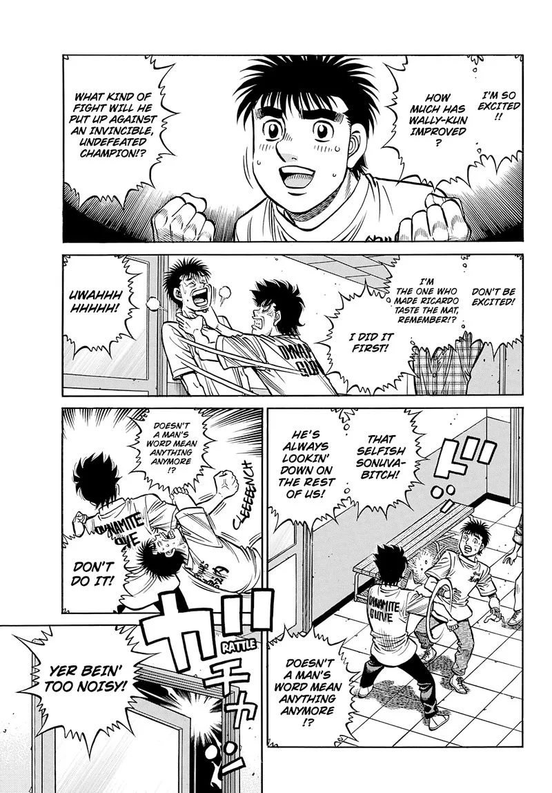 Hajime no Ippo Chapter 1358 page 9