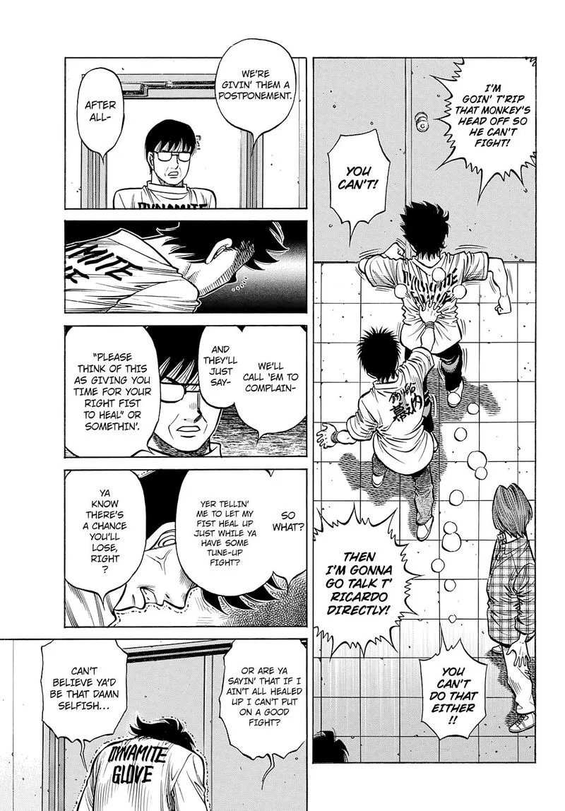 Hajime no Ippo Chapter 1359 page 3