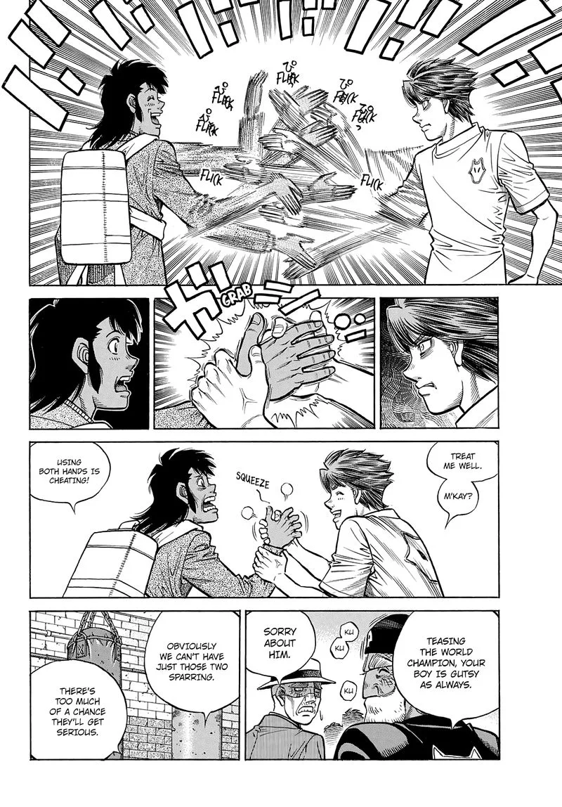 Hajime no Ippo Chapter 1360 page 4