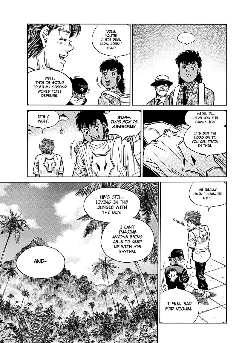 Hajime no Ippo Chapter 1360 page 7
