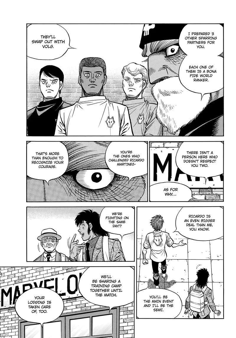 Hajime no Ippo Chapter 1360 page 5