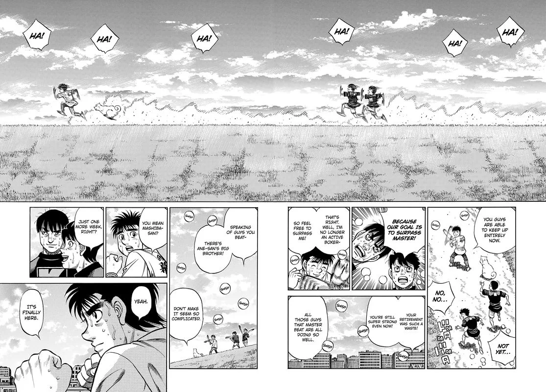 Hajime no Ippo Chapter 1361 page 4