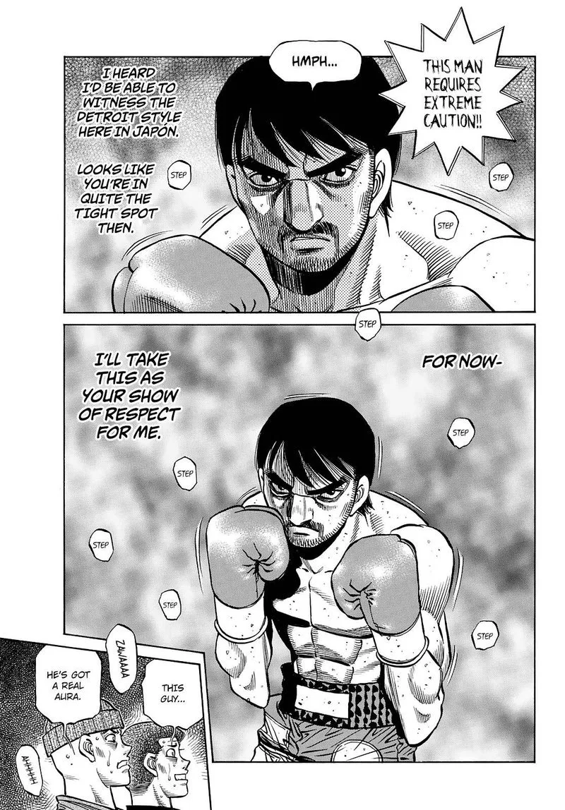 Hajime no Ippo Chapter 1363 page 8