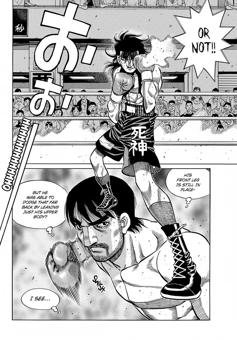 Hajime no Ippo Chapter 1364 page 2