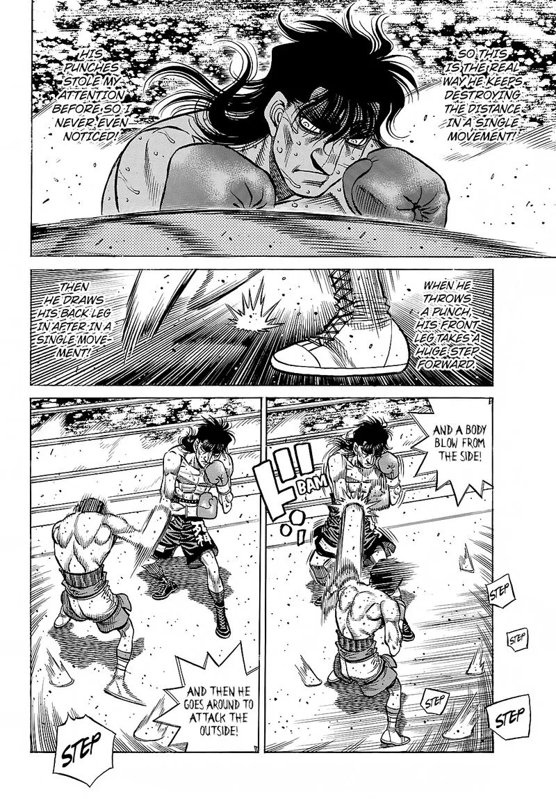 Hajime no Ippo Chapter 1365 page 8