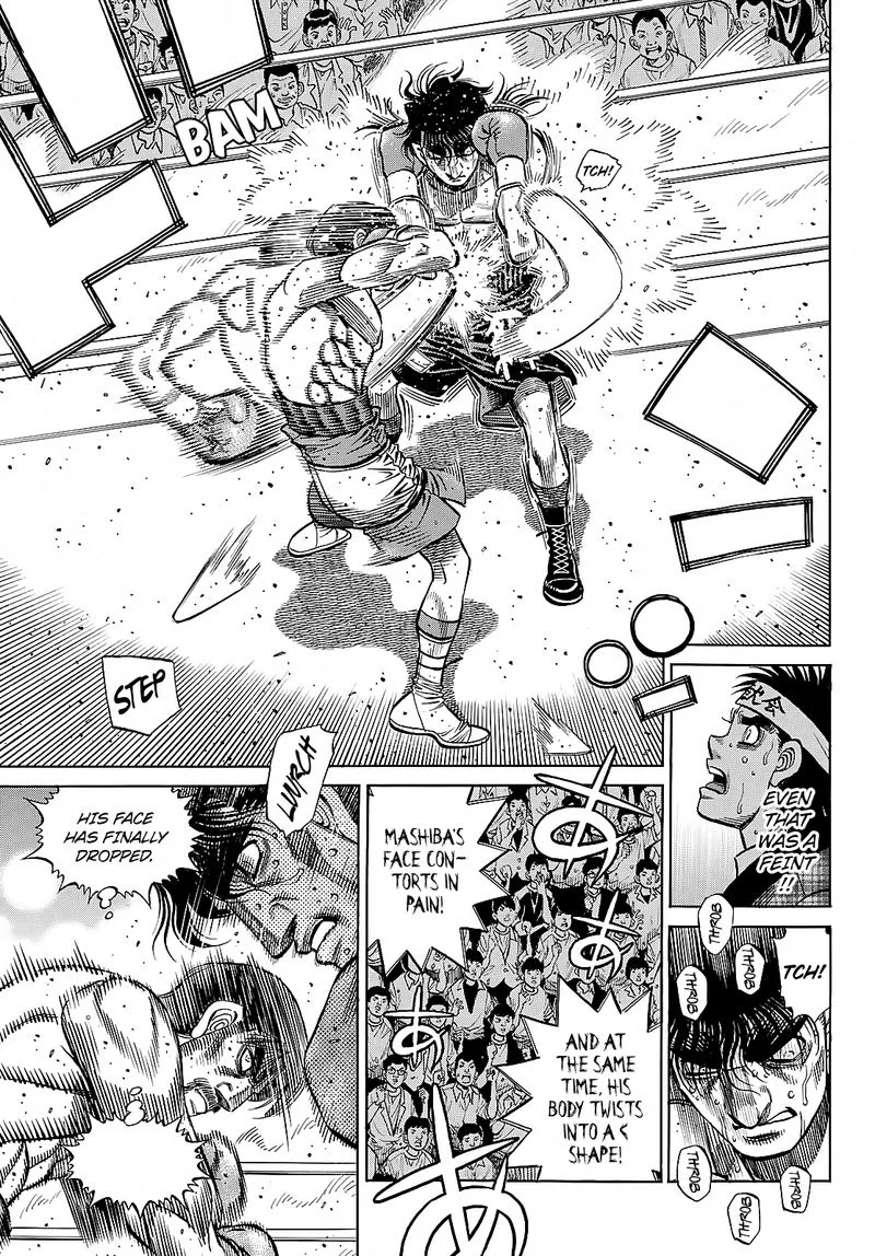 Hajime no Ippo Chapter 1365 page 13