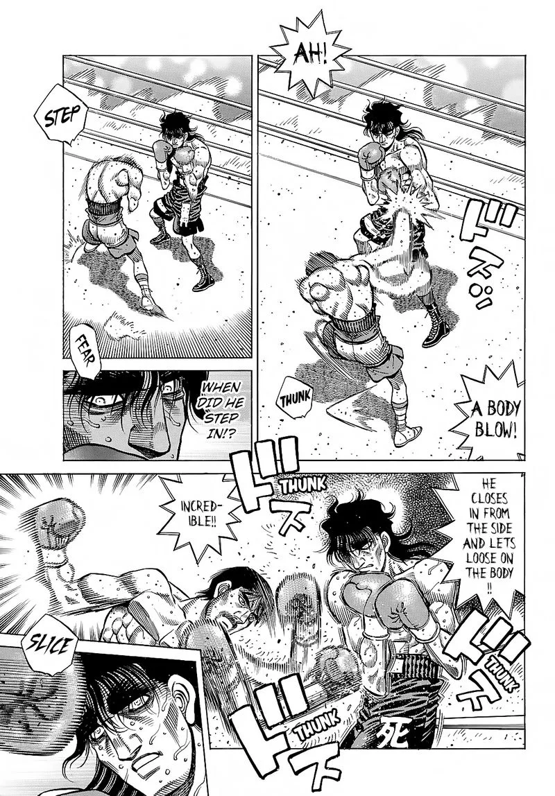 Hajime no Ippo Chapter 1365 page 3