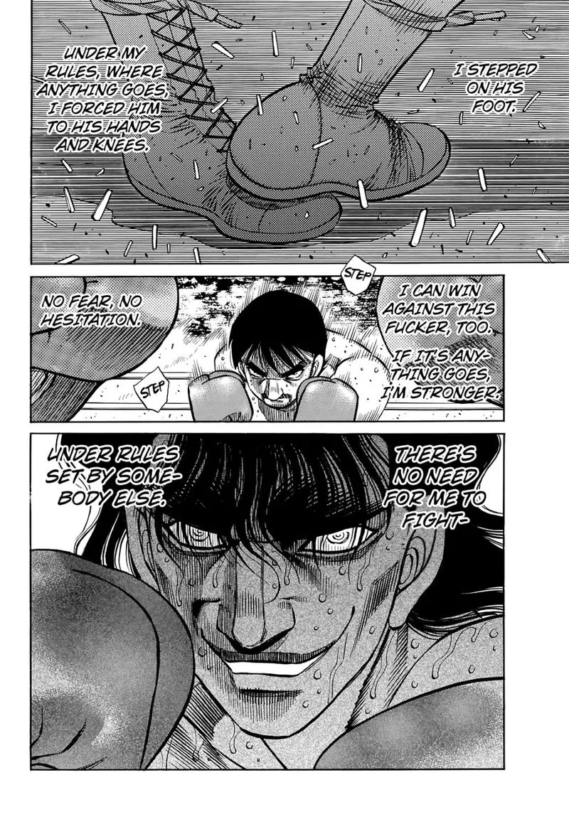 Hajime no Ippo Chapter 1366 page 2