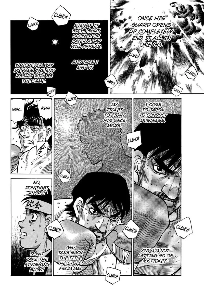 Hajime no Ippo Chapter 1366 page 8
