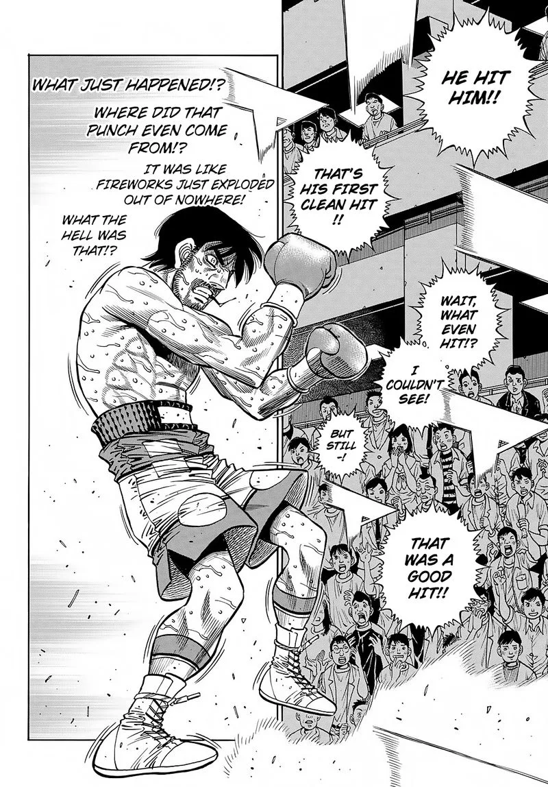 Hajime no Ippo Chapter 1368 page 3