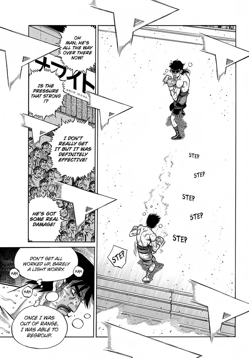 Hajime no Ippo Chapter 1368 page 6