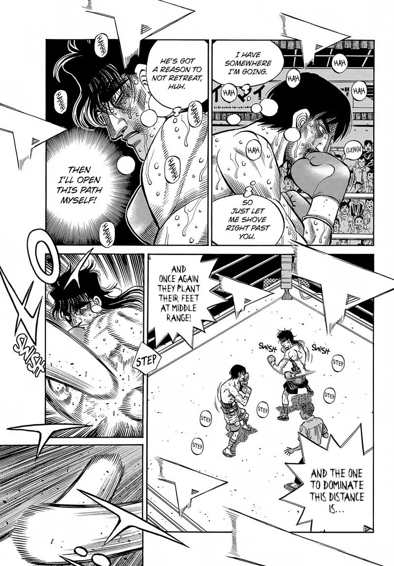 Hajime no Ippo Chapter 1370 page 3