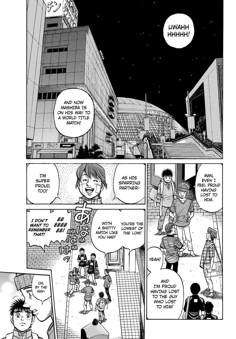 Hajime no Ippo Chapter 1375 page 9