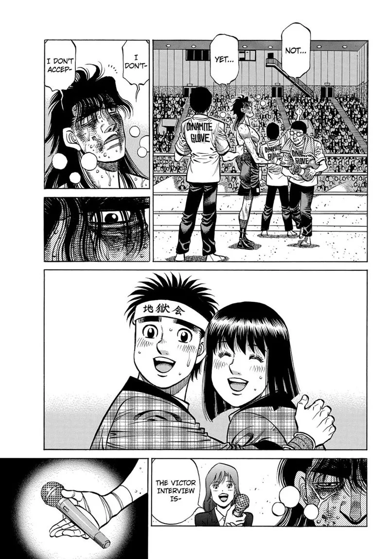 Hajime no Ippo Chapter 1375 page 3