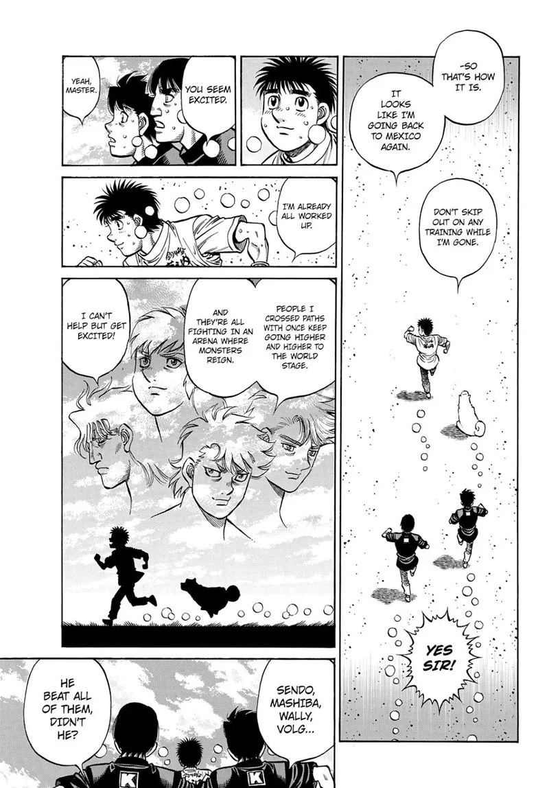 Hajime no Ippo Chapter 1375 page 17