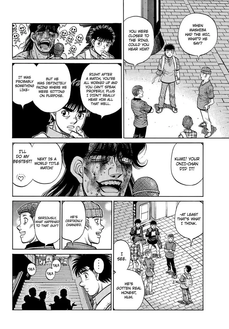 Hajime no Ippo Chapter 1375 page 10