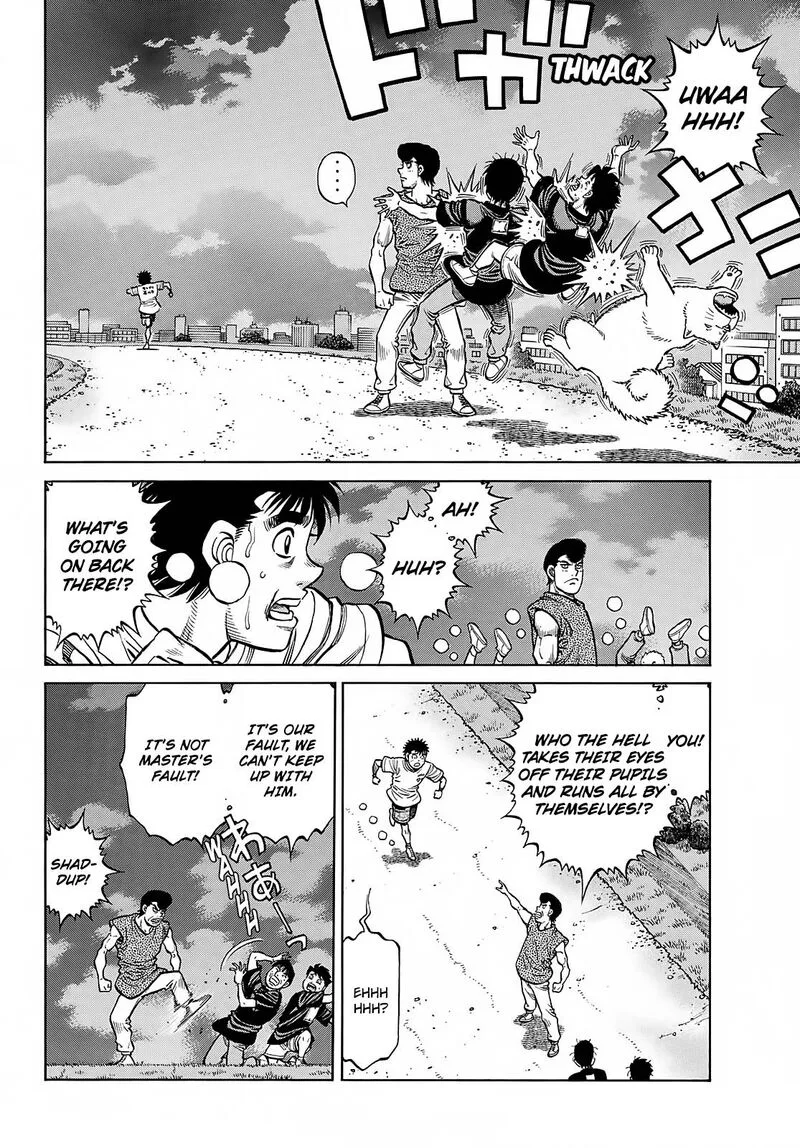 Hajime no Ippo Chapter 1376 page 3