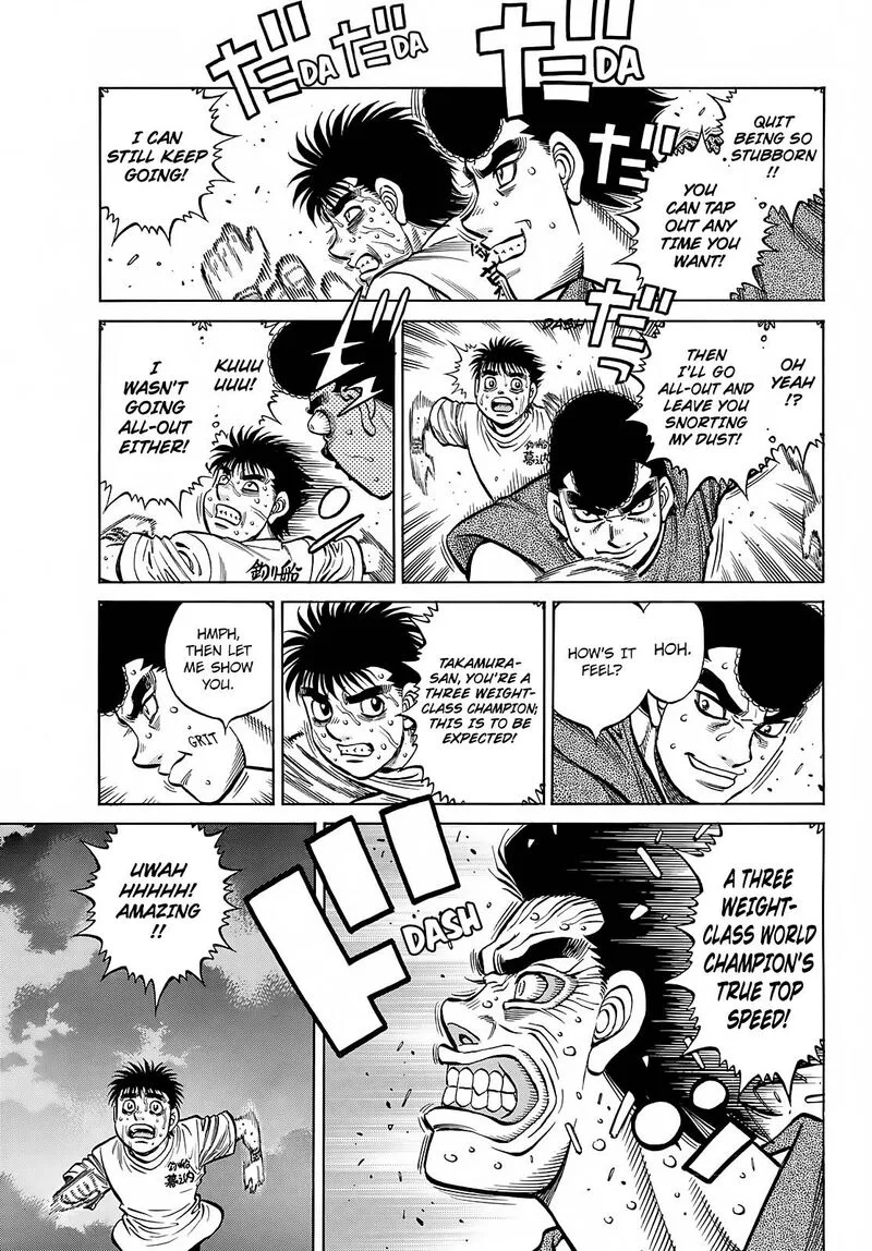 Hajime no Ippo Chapter 1376 page 6