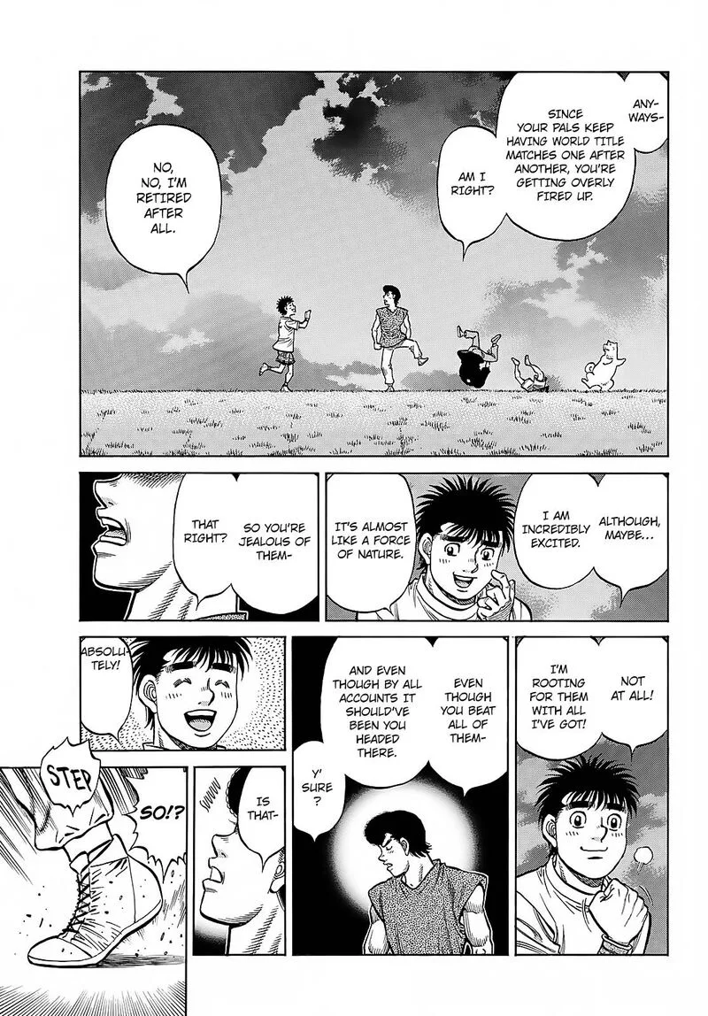 Hajime no Ippo Chapter 1376 page 4