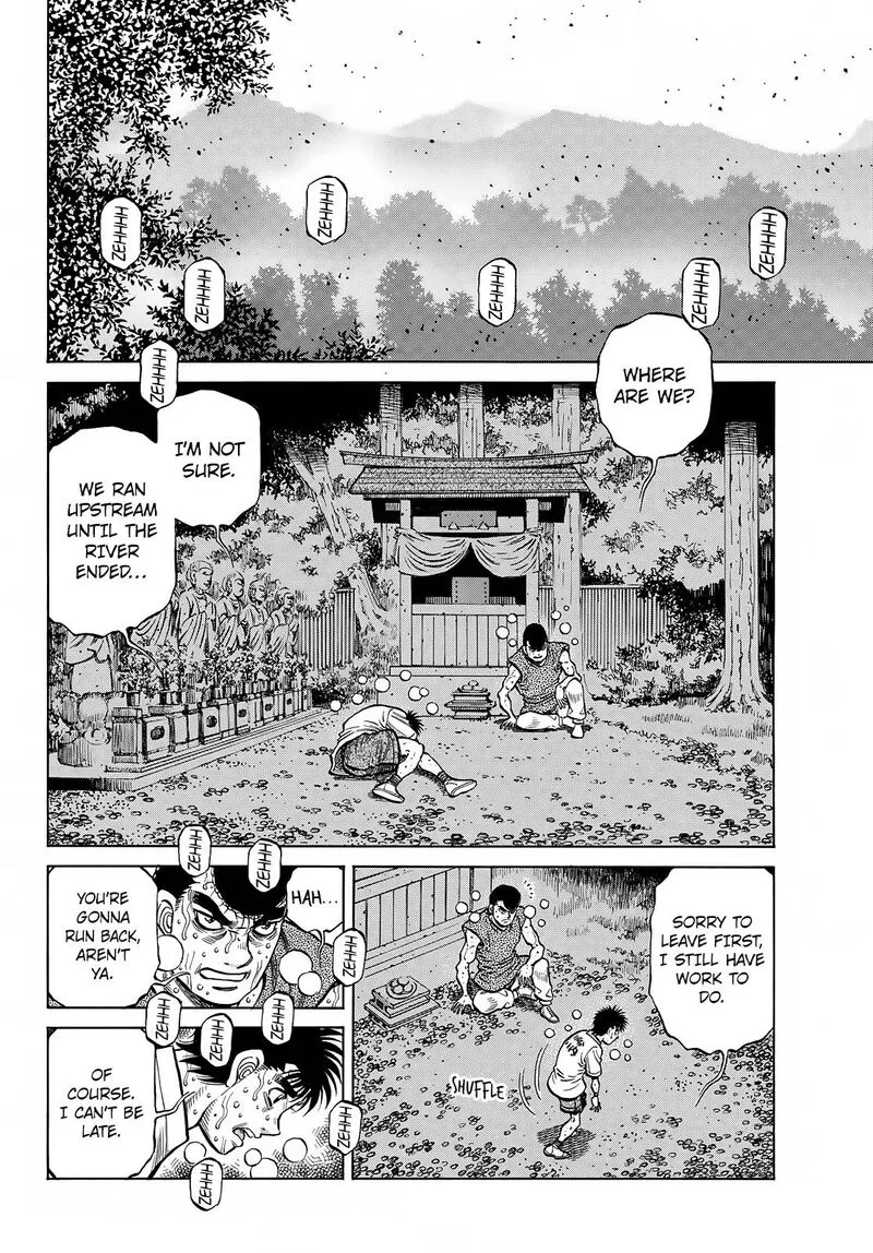 Hajime no Ippo Chapter 1377 page 4