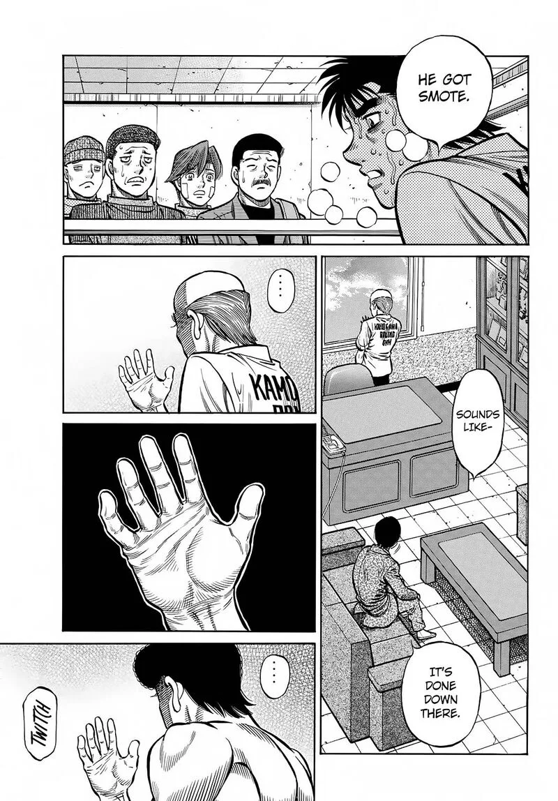 Hajime no Ippo Chapter 1377 page 14