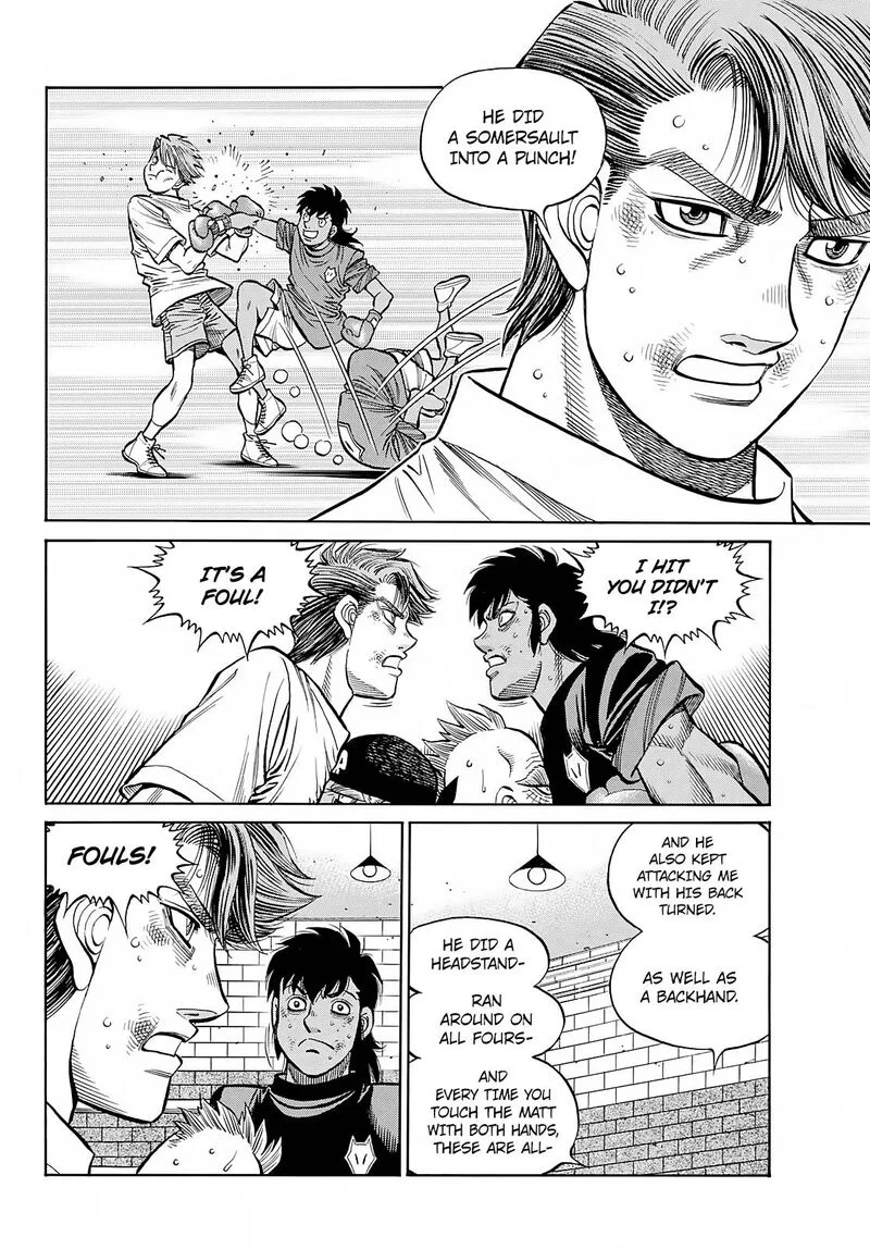 Hajime no Ippo Chapter 1378 page 4