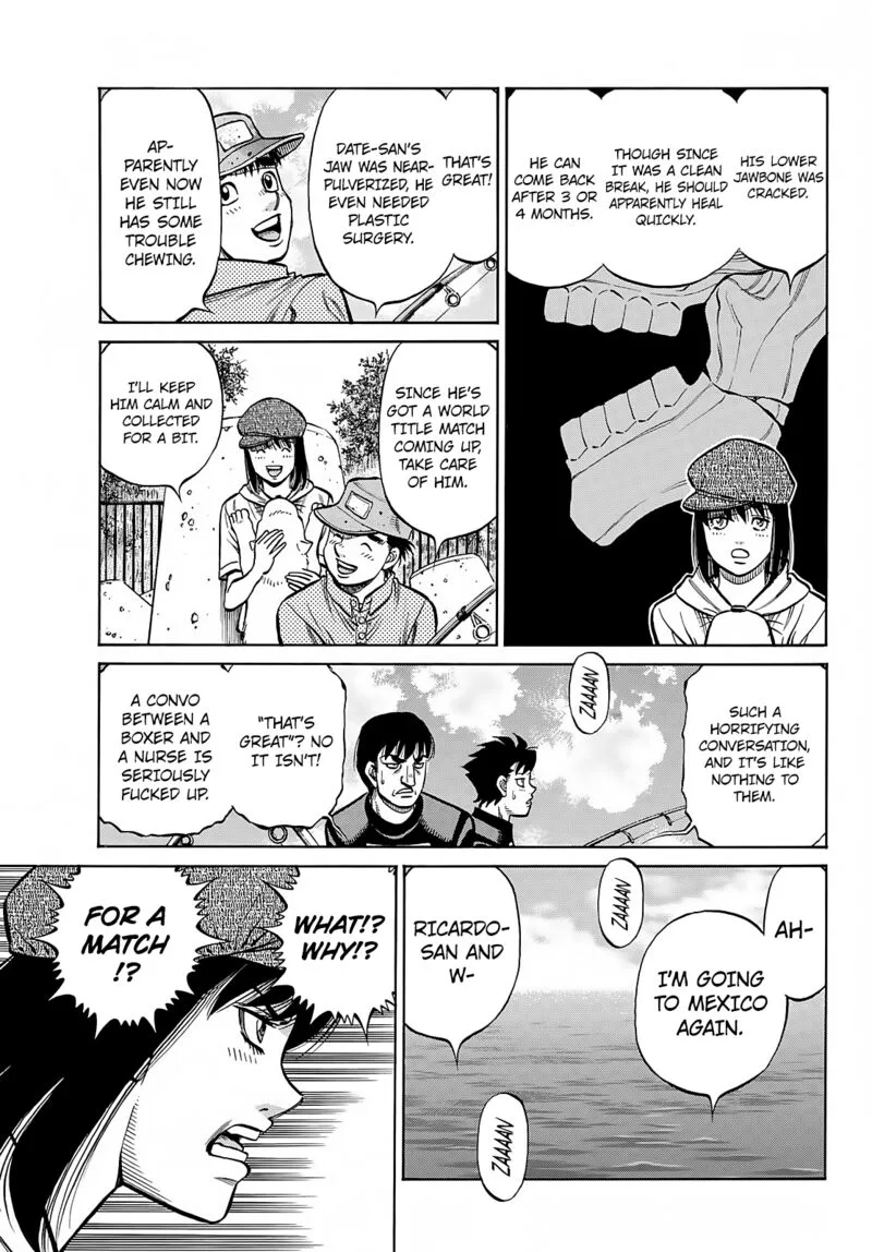 Hajime no Ippo Chapter 1379 page 13