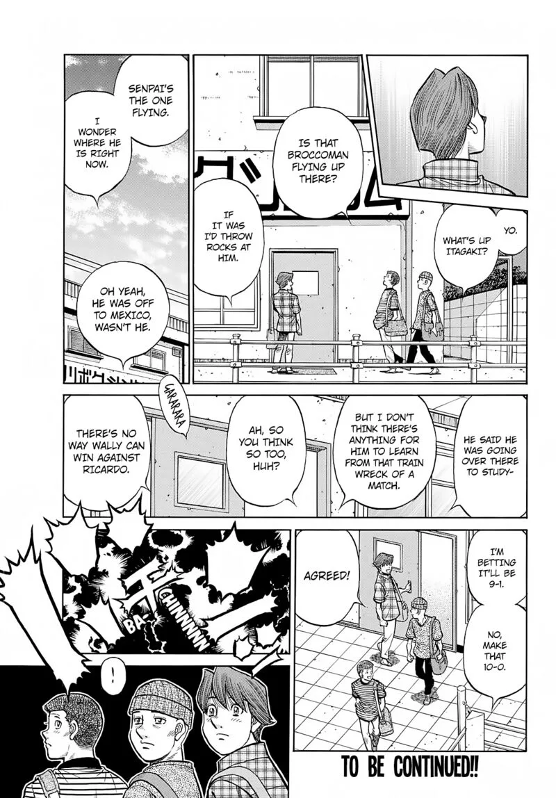 Hajime no Ippo Chapter 1380 page 10