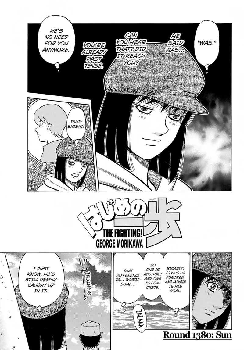 Hajime no Ippo Chapter 1380 page 1