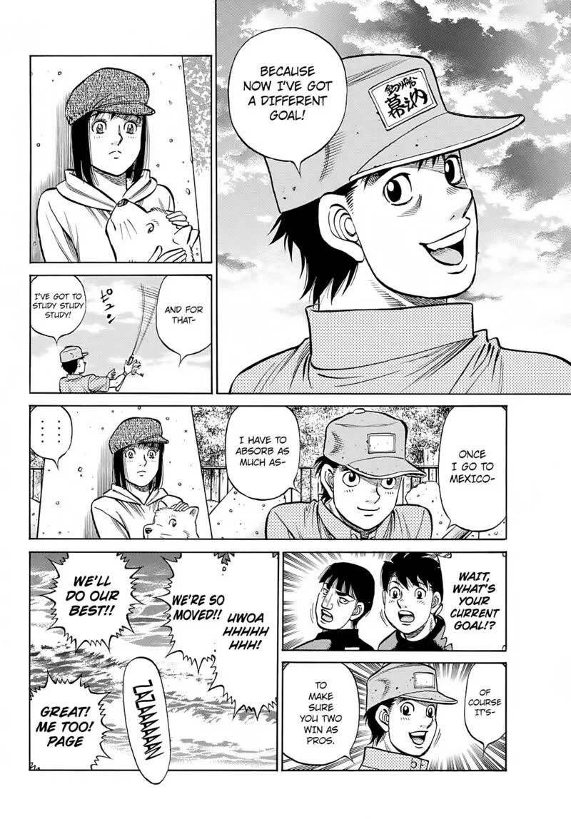 Hajime no Ippo Chapter 1380 page 2