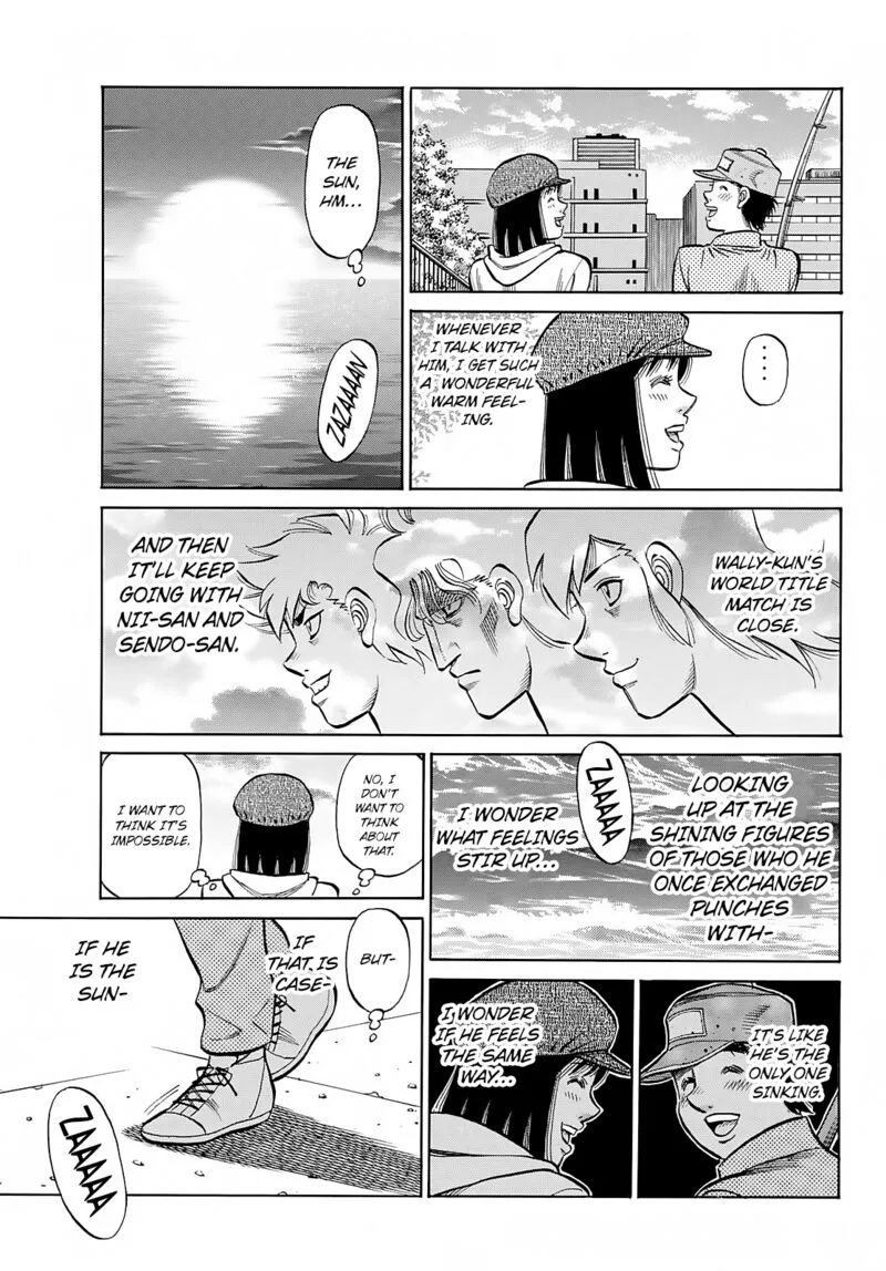 Hajime no Ippo Chapter 1380 page 7