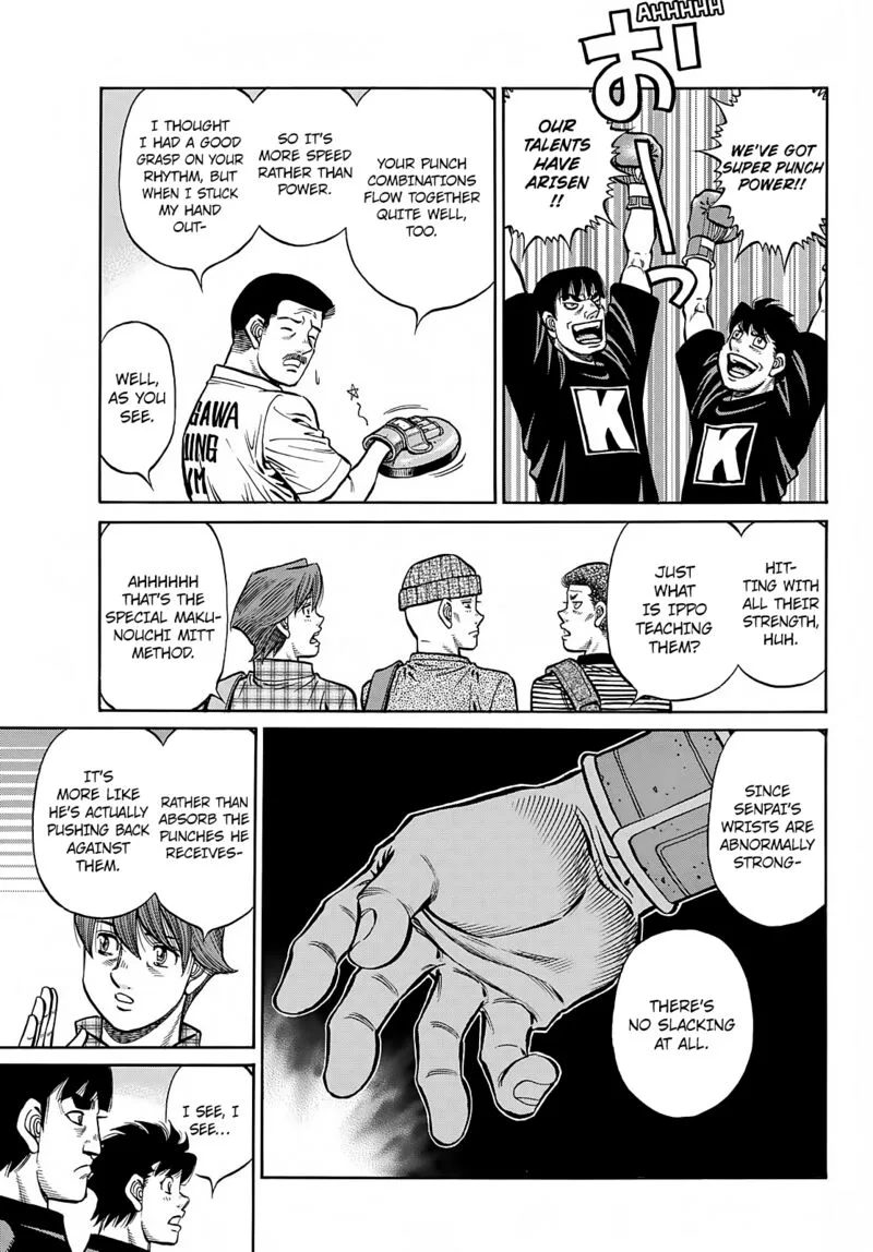 Hajime no Ippo Chapter 1381 page 3