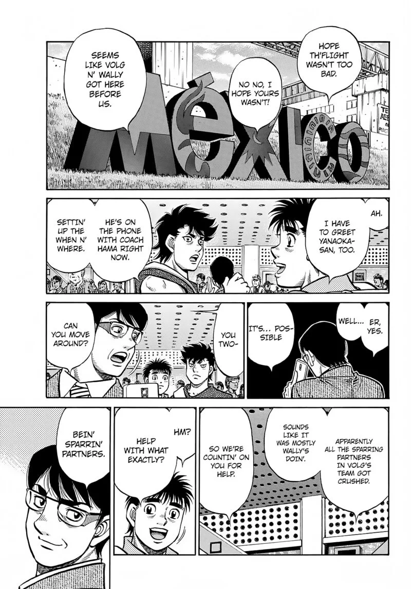 Hajime no Ippo Chapter 1381 page 8