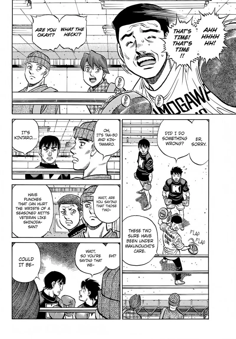 Hajime no Ippo Chapter 1381 page 2