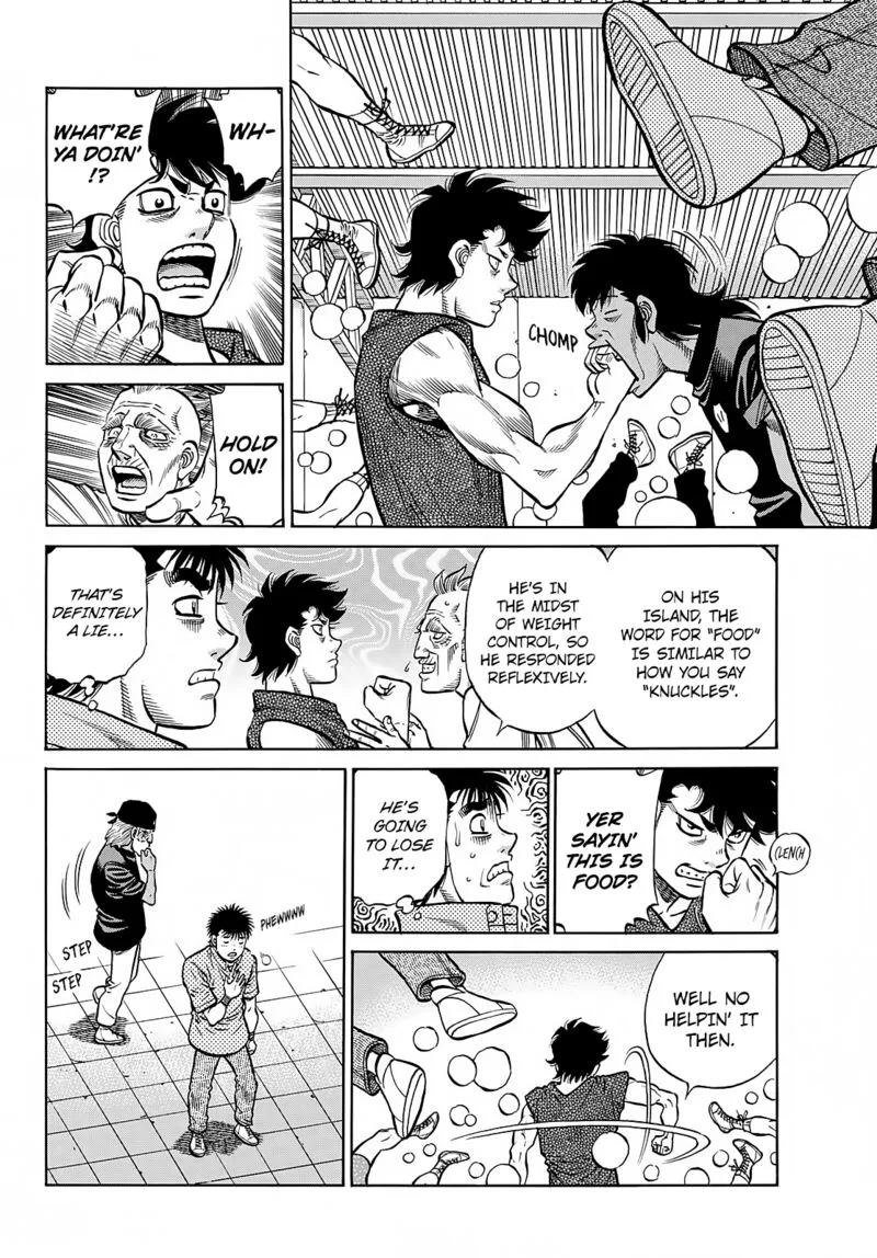 Hajime no Ippo Chapter 1382 page 9