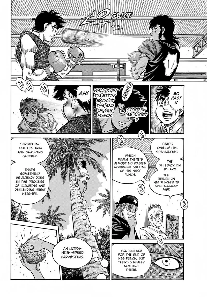 Hajime no Ippo Chapter 1383 page 4