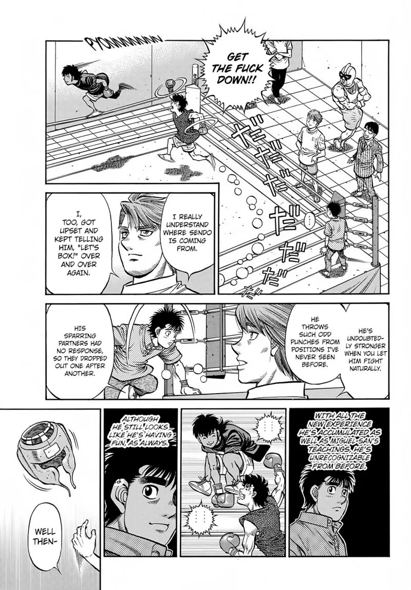 Hajime no Ippo Chapter 1383 page 15