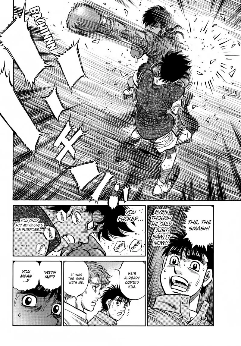 Hajime no Ippo Chapter 1383 page 6