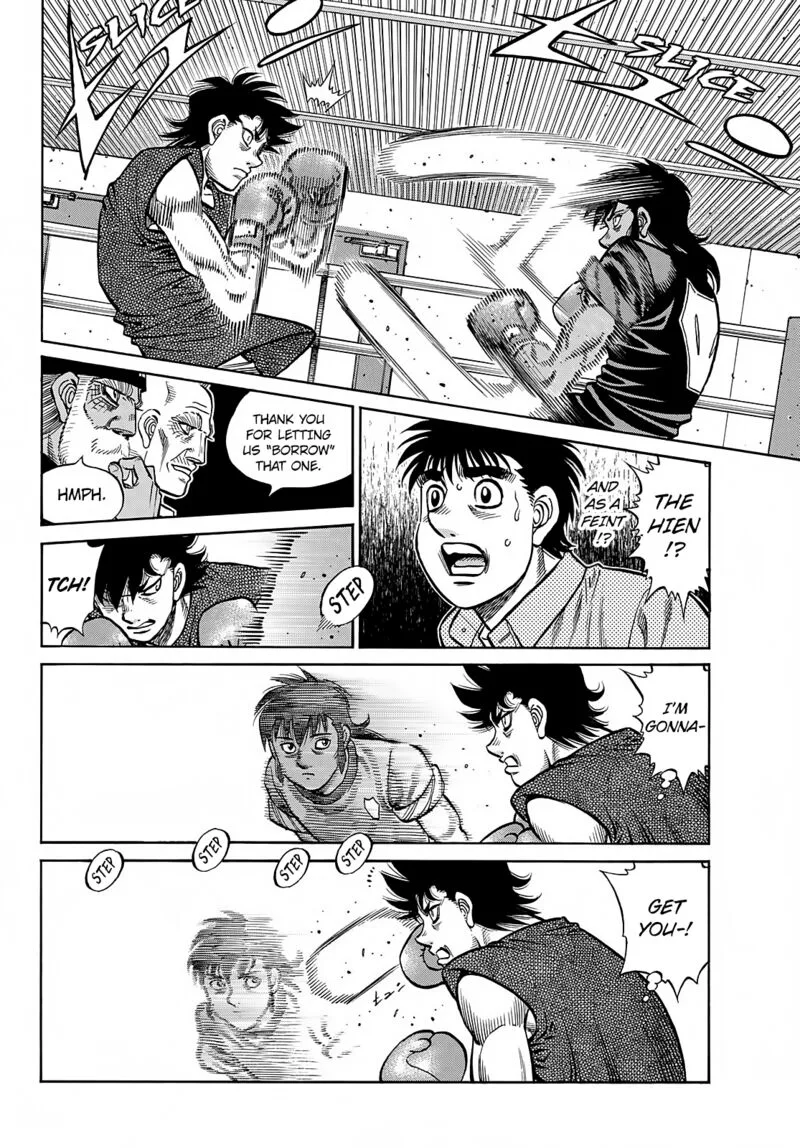 Hajime no Ippo Chapter 1383 page 8