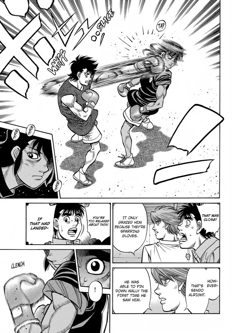 Hajime no Ippo Chapter 1383 page 3